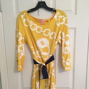 EUC Lilly Pulitzer Shift Dress, Size Large